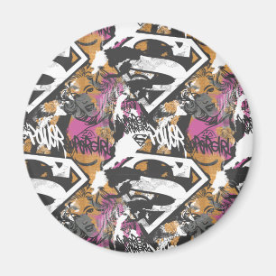 Aimant Supergirl Comic Capteurs Motif 3