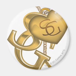 Aimant Supergirl Gold Locket