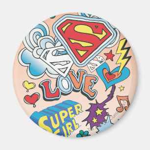 Aimant Supergirl Love