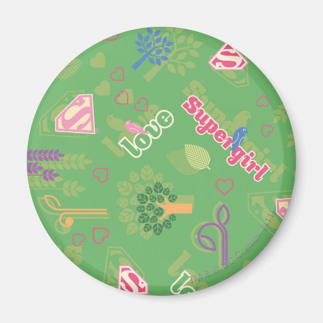 Aimant Supergirl Love Motif (Devant)