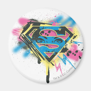 Aimant Supergirl Paint and Spills