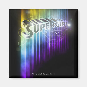 Aimant Supergirl Rainbow
