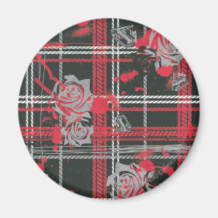 Aimant Supergirl Roses