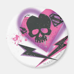 Aimant Supergirl Skuls et Lightning