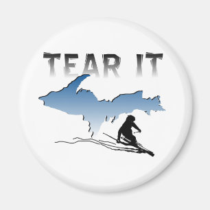 Aimant supérieur du Michigan de ski
