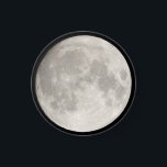 Aimant Superlune dans le ciel noir<br><div class="desc">Grosse lune grise dans le ciel noir</div>