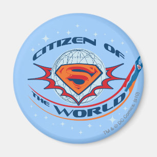 Aimant Superman Citoyen du Monde