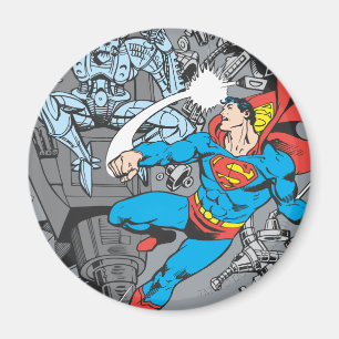 Aimant Superman combat Brainiac