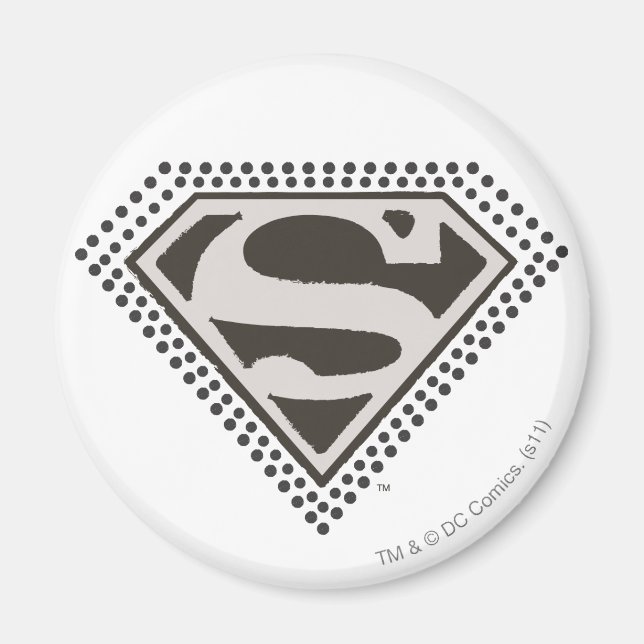 Aimant Superman S-Shield | C'est Showtime ! Logo (Devant)