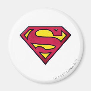 Aimant Superman S-Shield  Dirt Logo