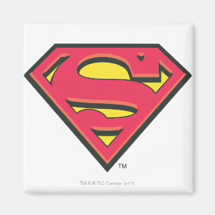 Aimant Superman S-Shield   Logo classique