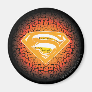 Aimant Superman Stylisé Logo Crackle