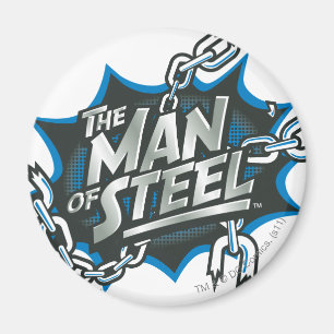 Aimant Superman Stylisé   Logo de l'homme en acier