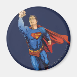 Aimant Superman volant à gauche