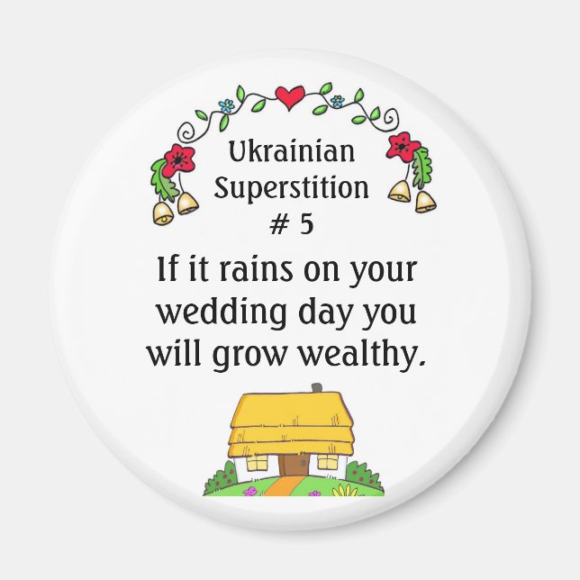 Aimant Superstitions ukrainiennes (Devant)