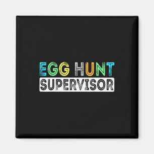 Aimant Superviseur De La Chasse Aux Oeufs Pâques Partie D