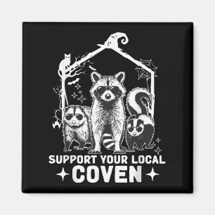 Aimant Support De Votre Hal De Skunk Locale Raccoon Oposs