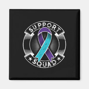Aimant Support Squad Ribbon Suicide Prevention