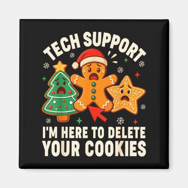 Aimant Support technique de Noël ici pour supprimer les c (Devant)
