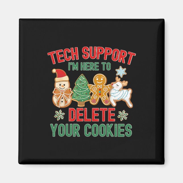Aimant Support technique de Noël ici pour supprimer les c (Devant)
