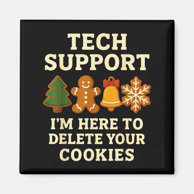Aimant Support Technique Ici Pour Supprimer Les Cookies D (Devant)