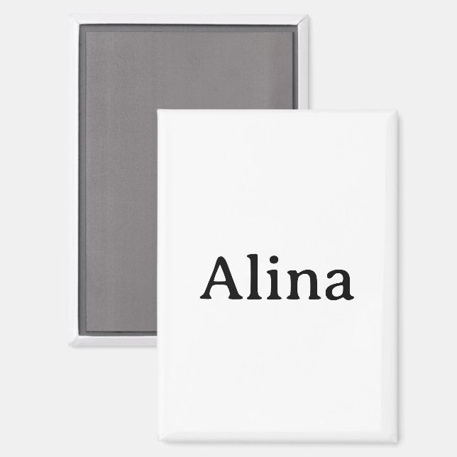 Aimant supprimer le texte et ajouter votre propre concept (Recto/Verso)