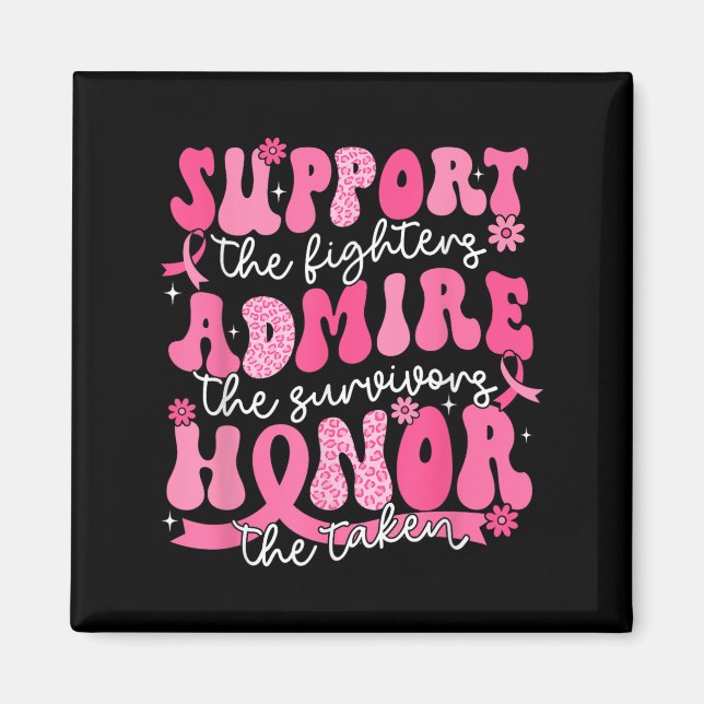 Aimant Suprt Admire Honor Breast Cancer Sensibilisation G (Devant)