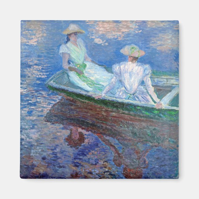 Aimant Sur le bateau, Monet (Devant)