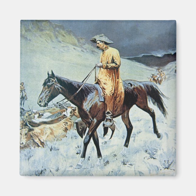 Aimant Sur le sentier (huile sur toile) (Devant)