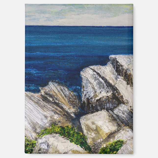 Aimant - Sur les rochers (Recto)