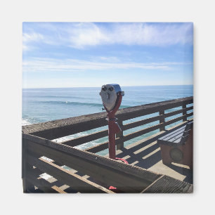 Aimant Sur Newport Pier, Newport Beach, Californie