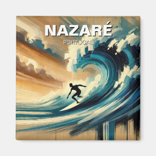 Aimant Surf à Nazare Portugal