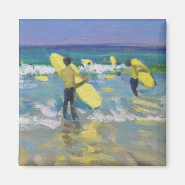 Aimant Surf à St. Ives (Devant)