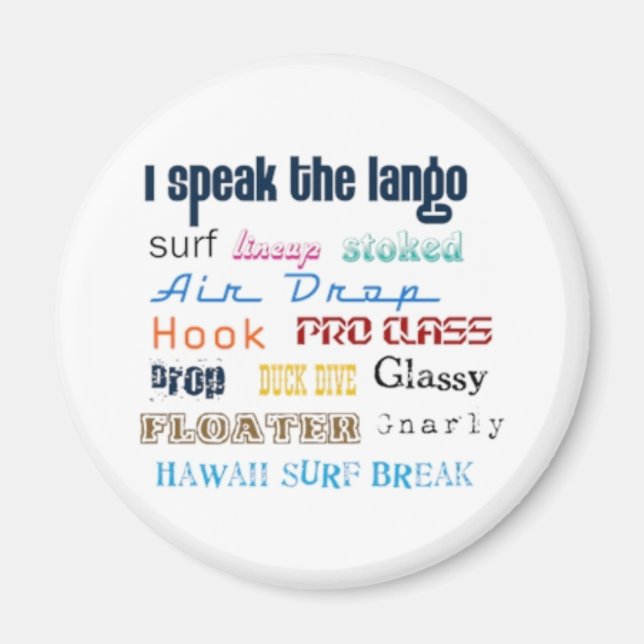 Aimant Surf Lango LIMITED EDITION (Devant)