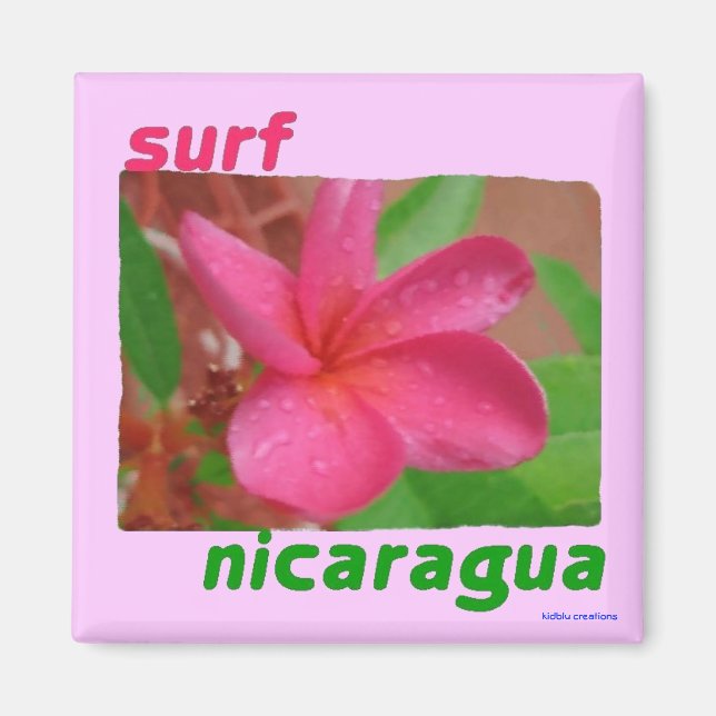 aimant - surf nicaragua (Devant)
