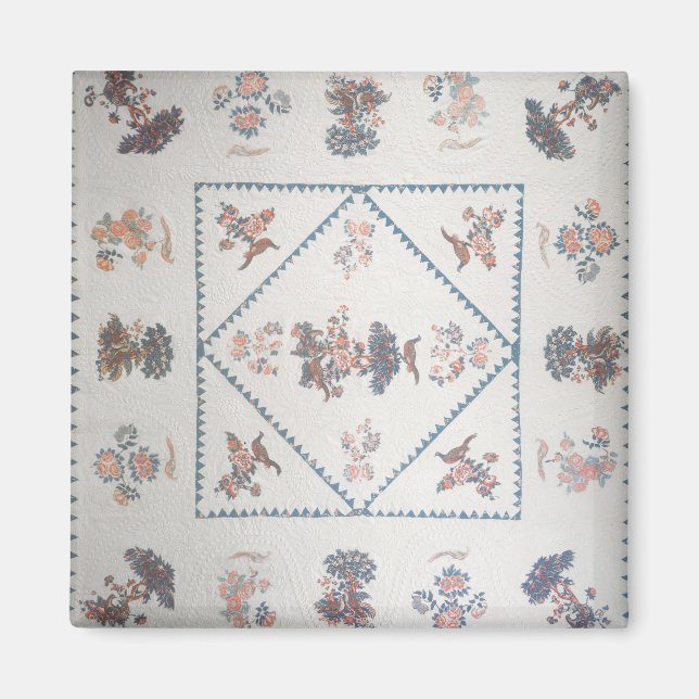 Aimant Surface composée en 'Broderie Perse', c.1800 (appl (Devant)