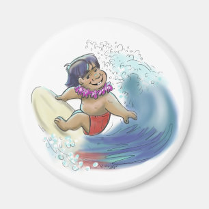 Aimant Surfer hawaïen