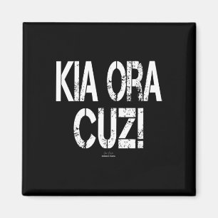 Aimant Surfing Kia Ora Cuz ! Amateur de paddleboard Sup N