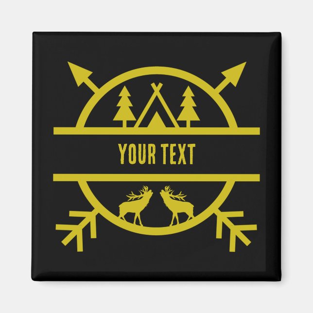 Aimant Survivaliste de l'extérieur (Devant)