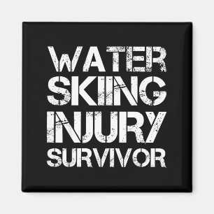 Aimant survivant de blessure de ski nautique
