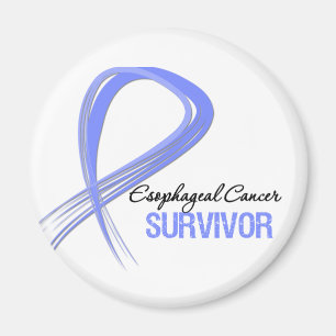 Aimant Survivant oesophagien de Cancer de ruban grunge