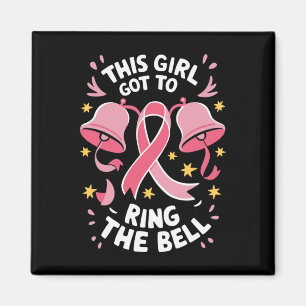 Aimant Survivante du cancer du sein rose Cette fille est