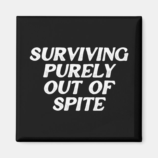 Aimant Survivre Purement Hors D'Espèce (Devant)