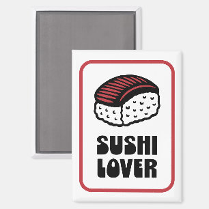 Aimant Sushi amant nigiri rétro esthétique