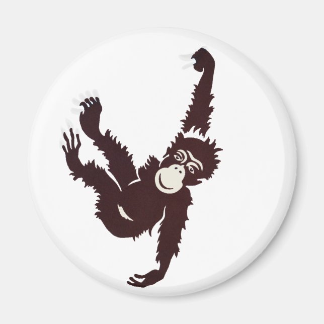 Aimant Suspendre le singe (Devant)