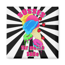 SÜSSES für meinen Süßen Eis Donut Blaubeeren