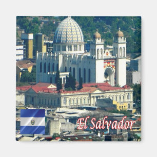 Aimant SV El Salvador A Lo Lejos vi la Catedral Metropoli