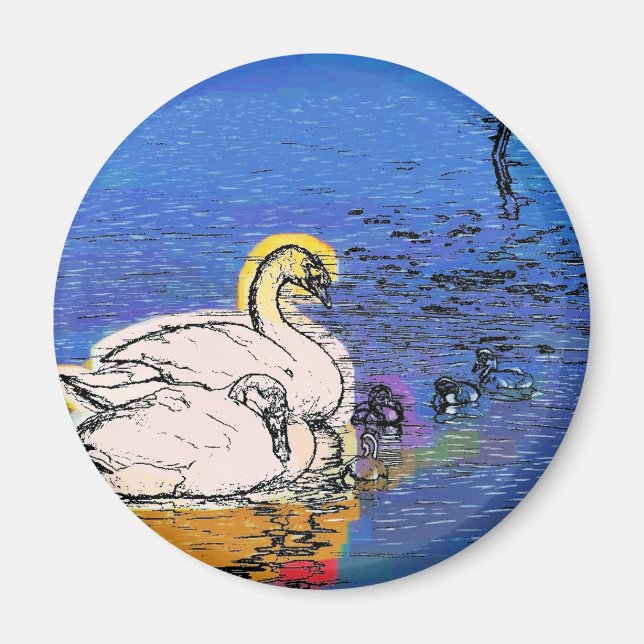 AIMANT SWANS (Devant)