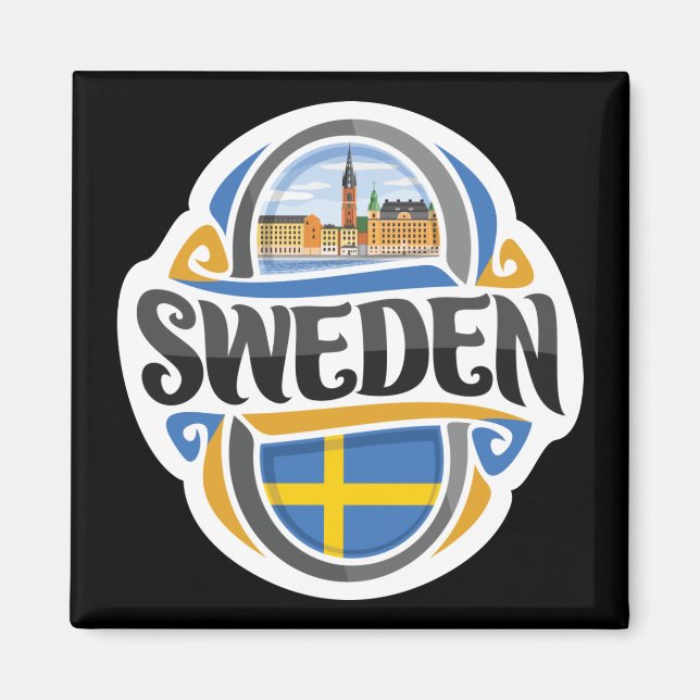 Aimant Sweden (Devant)