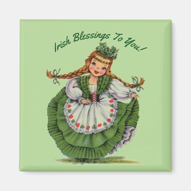 Aimant Sweet Irish Miss (Devant)